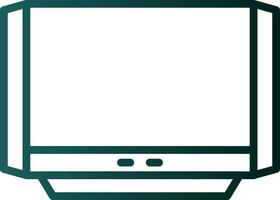 TV Vector Icon Design