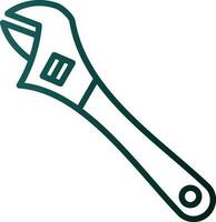 Wrench Vector Icon Design