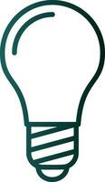 Light bulb Vector Icon Design