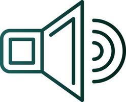 Speaker Vector Icon Design