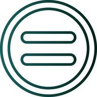 Equal Vector Icon Design