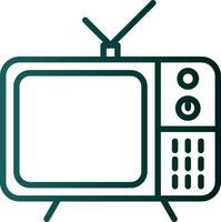 Television Vector Icon Design