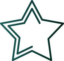 diseño de icono de vector de estrella