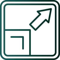 Increase Size Vector Icon Design