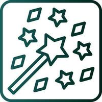 Magic Wand Vector Icon Design