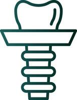Implant Vector Icon Design