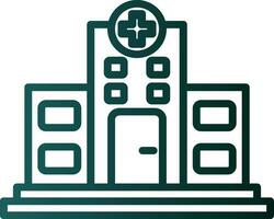 diseño de icono de vector de hospital