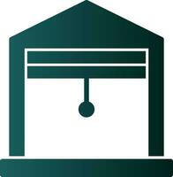 Garage Vector Icon Design