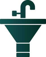 Bathroom Sink Vector Icon Design