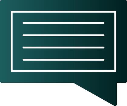 diseño de icono de vector de mensaje