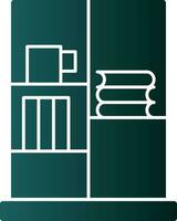 Book Case Vector Icon Design