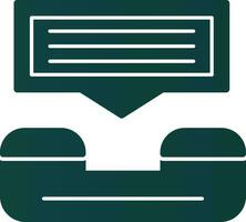 Help line Vector Icon Design