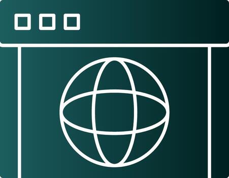 Web site Vector Icon Design