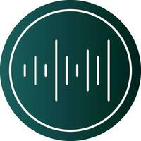 Sound waves Vector Icon Design