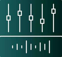 Equalizer Vector Icon Design