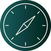 Compass Vector Icon Design