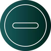 Subtract Vector Icon Design