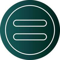 Equal Vector Icon Design