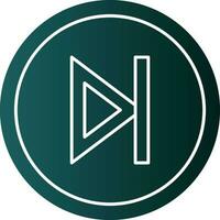 Next Vector Icon Design