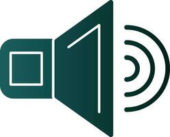 Speaker Vector Icon Design
