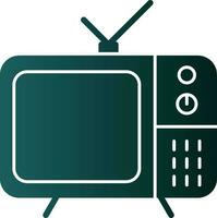 Television Vector Icon Design