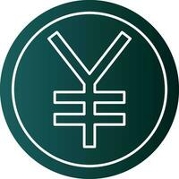 Yen Vector Icon Design