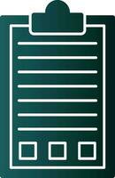Clipboard Vector Icon Design