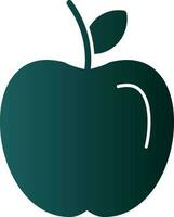 Apple fruit Vector Icon Design