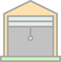 Garage Vector Icon Design