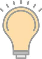 Light Bulb Vector Icon Design