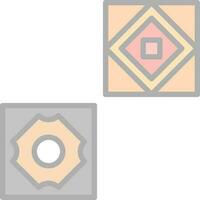 Tiles Design Vector Icon Design