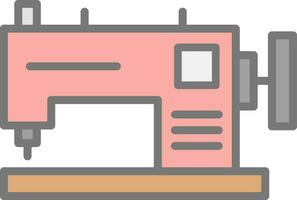 Sewing Machine Vector Icon Design