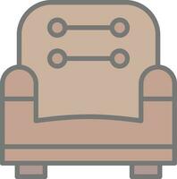 Couch Vector Icon Design