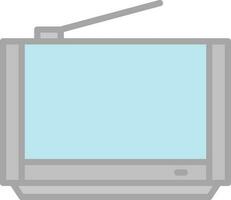 diseño de icono de vector de televisión