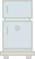 Fridge Vector Icon Design