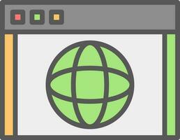 Web site Vector Icon Design