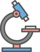 Microscope Vector Icon Design