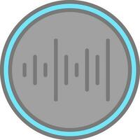 Sound waves Vector Icon Design