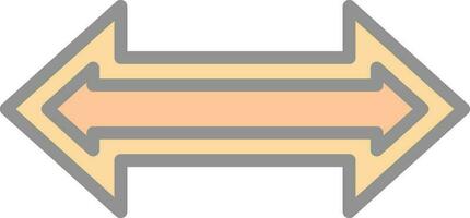 Double arrow Vector Icon Design