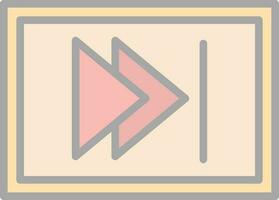 Forward Vector Icon Design