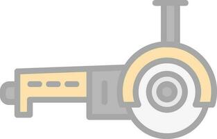 Angle grinder Vector Icon Design