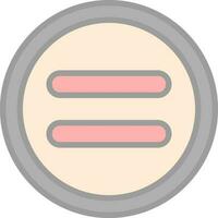 Equal Vector Icon Design