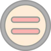 Equal Vector Icon Design