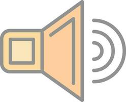 Speaker Vector Icon Design
