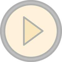 Play Button Vector Icon Design