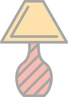 Lamp Vector Icon Design