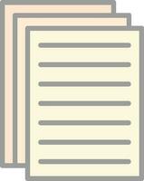 Document Vector Icon Design