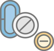 Pill Vector Icon Design