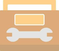 Spanner Vector Icon Design