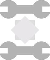 spanner Vector Icon Design